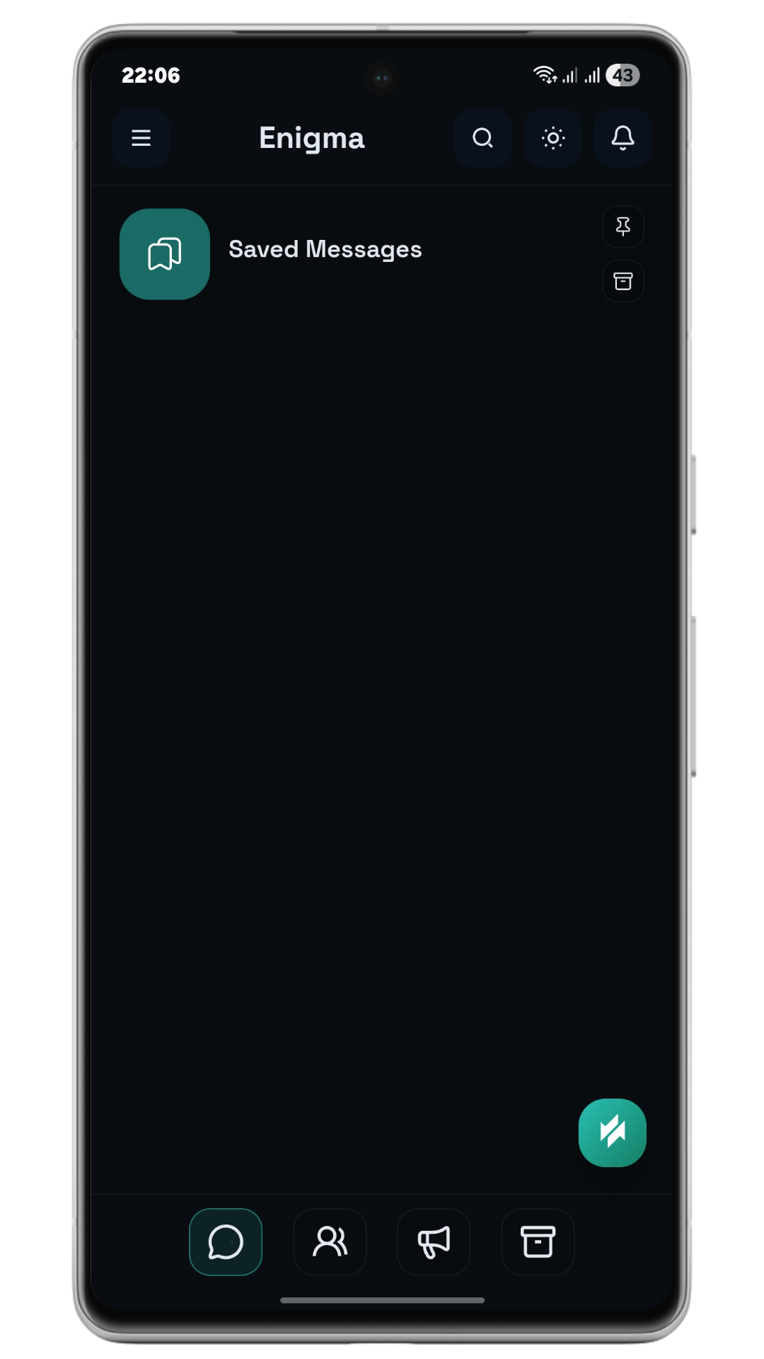 Enigma Android screenshot